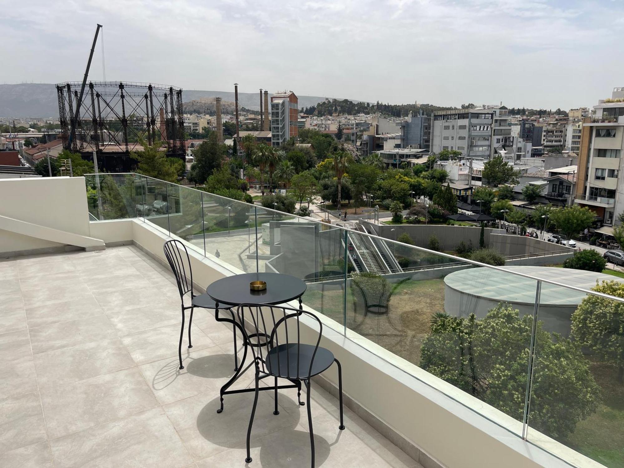 Acropolis View Luxurious Studio Living Atena Exterior foto