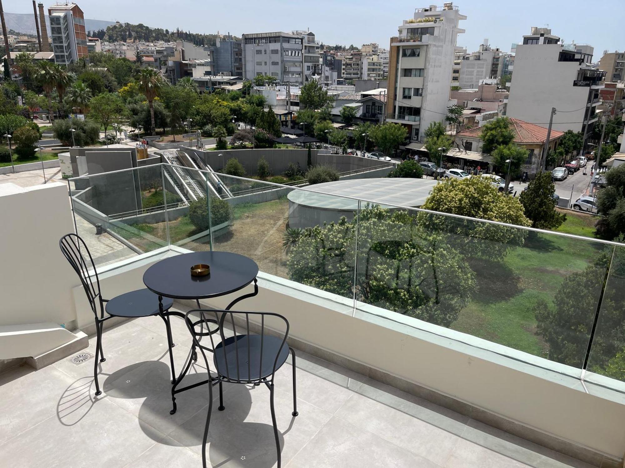 Acropolis View Luxurious Studio Living Atena Exterior foto